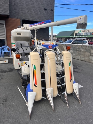 ✨点検整備渡し✨イセキ小型3条コンバイン✨HVA314✨14馬力✨ズームオーガ✨無段変速✨