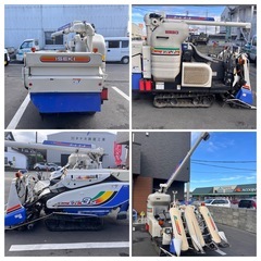 ✨点検整備渡し✨イセキ小型3条コンバイン✨HVA314✨14馬力✨ズームオーガ✨無段変速✨の画像