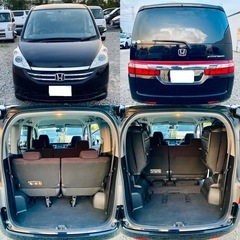 2年車検付5万KMステップワゴンETCバックカメラナビテレビの画像