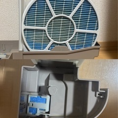 シャープ SHARP 高濃度プラズマクラスター7000 加湿空気清浄機 （プラズマクラスター13畳まで 加湿14畳まで 空気清浄23畳まで） ベージュの画像