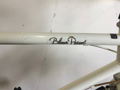 h-138△ q 岐阜発/ Blue Point/ 28インチ/ 自転車/ クロスバイク/ 6段変速/ 変速レバーグリップ劣化あり/ 現状品/ R7.3/30 △