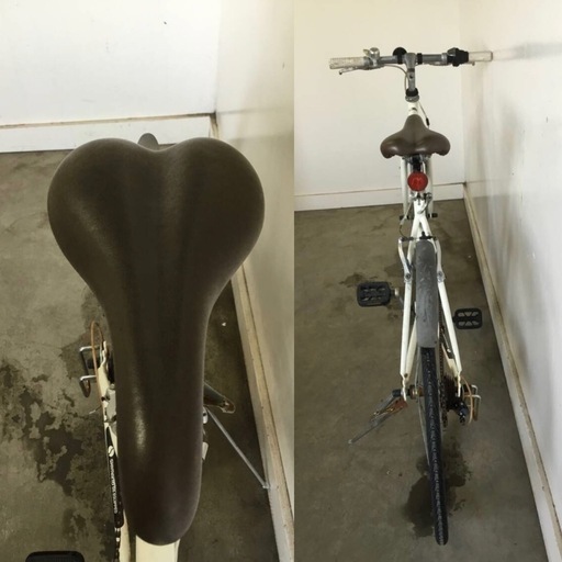 h-138△ q 岐阜発/ Blue Point/ 28インチ/ 自転車/ クロスバイク/ 6段変速/ 変速レバーグリップ劣化あり/ 現状品/ R7.3/30 △