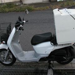ホンダベンリィ・AA05・４サイクル、水冷純正カゴ、デリバリーボックス付き、超美品 中古、ウーバーの画像