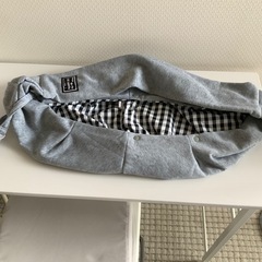 ペットスリング　抱っこ紐　犬　猫 ペットキャリー　グレー　ペットの画像