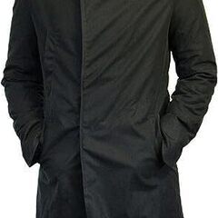 ファーカラーロングトレンチコート Fur Collar Long Trench Cotton Coatの画像