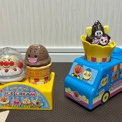 中古【アンパンマン】ジョイパレット アンパンマン のっけてポン! クレープもいかが? アイスちょうだい!! の画像