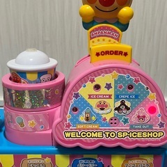 中古【アンパンマン】ジョイパレット アンパンマン のっけてポン! クレープもいかが? アイスちょうだい!! の画像