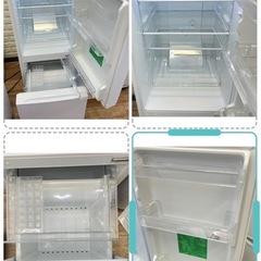 ①配送設置0円で🆗冷蔵庫&洗濯機分解洗浄済み✨✨の画像
