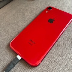 iPhone XR 128GB 赤　中古の画像