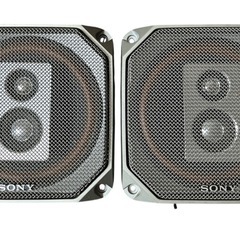 SONY ソニー XS-601 3way スピーカー カーオーディオ　現状品の画像