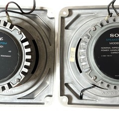SONY ソニー XS-601 3way スピーカー カーオーディオ　現状品の画像
