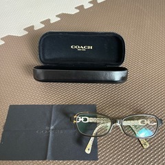 coach メガネケース　フレーム　メガネ拭き
の画像