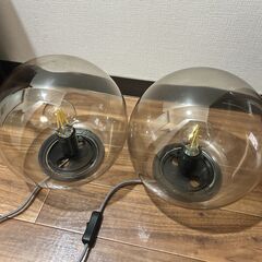 IKEA FADO ファード テーブルランプ グレー 17 cmの画像