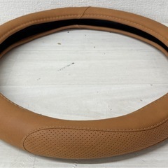 【中古品】美品 ボンフォーム(BONFORM) ハンドルカバー アバンギャルド S36.5-37.9cm サイズ:370×370×47mm カラー:キャメル 6952-01CA カー用品 車内 装飾の画像