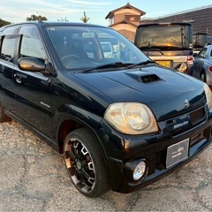 【支払総額24.8万円】久々入荷！keiワークスMT 車検令和9年9月機関良好 エアコンバッチリ RAYSデイトナ履いてます！！の画像