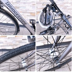 ブリヂストン TB1 27インチ TB482 2022年モデル 7段変速 自転車 クロスバイクの画像