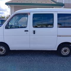 車検２年付☆コミコミ29万8000円　平成25年　スバル　サンバーバン　4WD　MT　白　走行距離114,600㎞　の画像