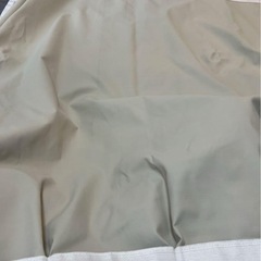 NITORI フェズリカーテン1枚 + キャッチCソニックレースカーテン1枚　遮光 100x110の画像
