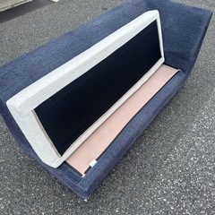 ケユカ　ソファ　横幅約155×奥行き約65×高さ約73cm/41cmの画像