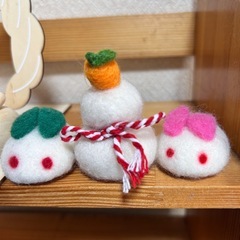 色々なお正月飾り　の画像