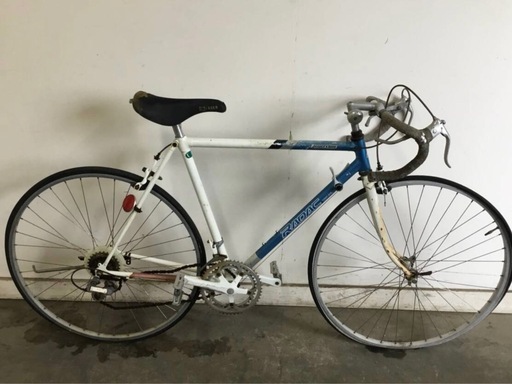 h-140△ q 岐阜発/ ブリジストン/ RADAC/ ロードバイク/ 2×6段変速/ ジャンク/ Fリム曲がりあり/ タイヤ側面劣化/ 現状品/ R7.9/20 △