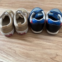 キッズスニーカー VANS16cm ニューバランス15.5cm 2足まとめ売り の画像