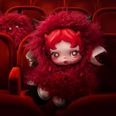 SKULLPANDA You Found Me! シリーズ ぬいぐるみペンダント スカルパンダの画像