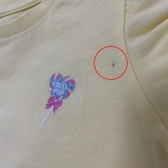 GU GIRLSグラフィックT 110センチ 110㎝　半袖Tシャツ 子供　黄色の画像