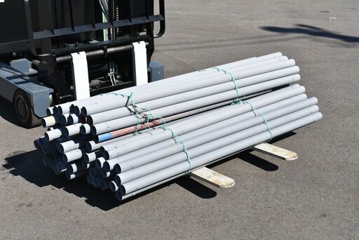 ≪NX003ジ限≫ 中古単管 長さ1.5ｍ他 計85本 現状品 ※短いもの混じっています。