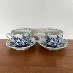 カップ、ソーサー、お皿のセットBlueDanube ブルーダニューブ ブルーオニオンの画像
