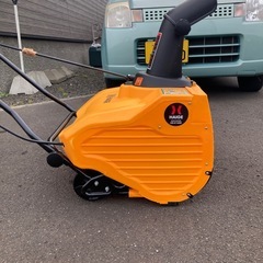 電動除雪機手押し式の画像