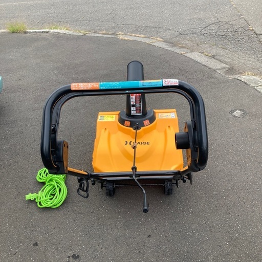 電動除雪機手押し式