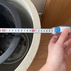 お譲り先決まりました！　無印良品　大きい鉢カバーの画像