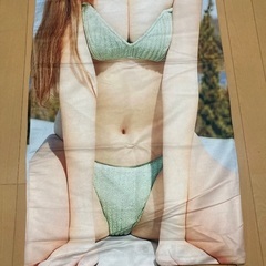全国郵送可能　【新品】　ゆうちゃみ　等身大抱き枕カバー　50x137cmの画像