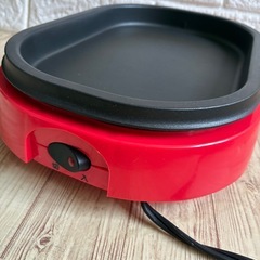 ミニグリルプレート　 ホットプレート　山善の画像