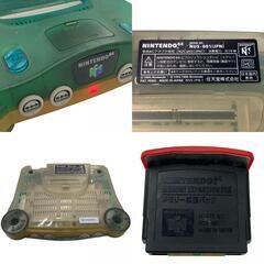 186000 現状品 Nintendo 任天堂 ニンテンドウ NINTENDO 64 本体 メモリー拡張パック付き NUS-001  通電確認済み [0000000000681]の画像