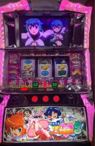 【パチスロ実機】快盗天使ツインエンジェル3【LED化+送料込み】