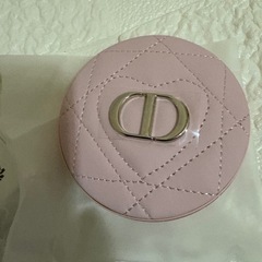 Christian Diorノベルティコンパクトミラー ピンクの画像