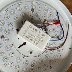 【無料】 LED シーリングライト　 直径 約29cm の画像
