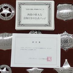 SG00001 訳アリ品 フランクリン　ミント　シルバー　連邦　警察バッジ シルバー925 [0000000000686]の画像