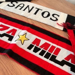 acミラン　サントスマフラーの画像