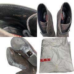 186005 PRADA SPORTS プラダスポーツ PRADA SPORTS ショートブーツ スウェード ３ホール 23 レディース [0000000000688]の画像
