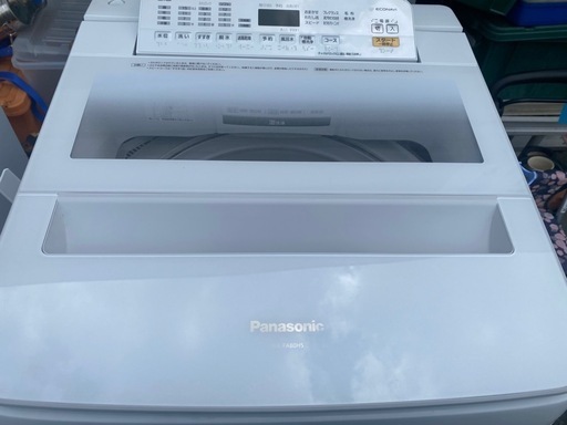 Panasonic 洗濯機　8Kg　2017年製　17,000円