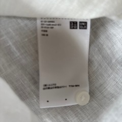 UNIQLOリネンシャツレディースM中古の画像