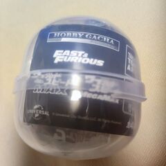 「ワイルドスピード MAX MEGAMAX」の青色の日産スカイライン（ガチャガチャ）の画像