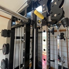 AnyAgeFitness  3in1 マルチスミスマシン　カウンターウエイトの画像