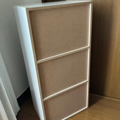 カラーボックス　ホワイト
の画像
