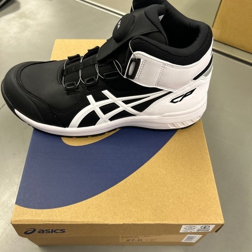 激安‼️✨️アシックス最終値下‼️安全靴新品未使用品✨箱付！27センチ