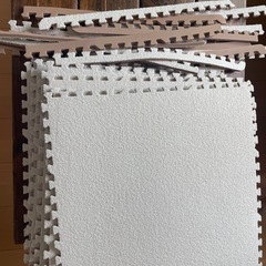 使用済みフロアマットの画像