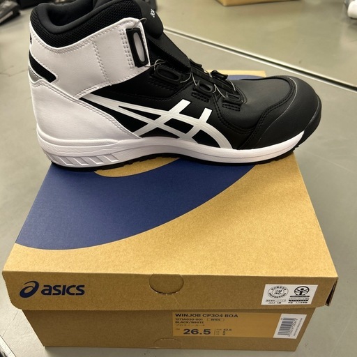 激安‼️✨️アシックス安全靴新品未使用✨箱付！26.5センチ